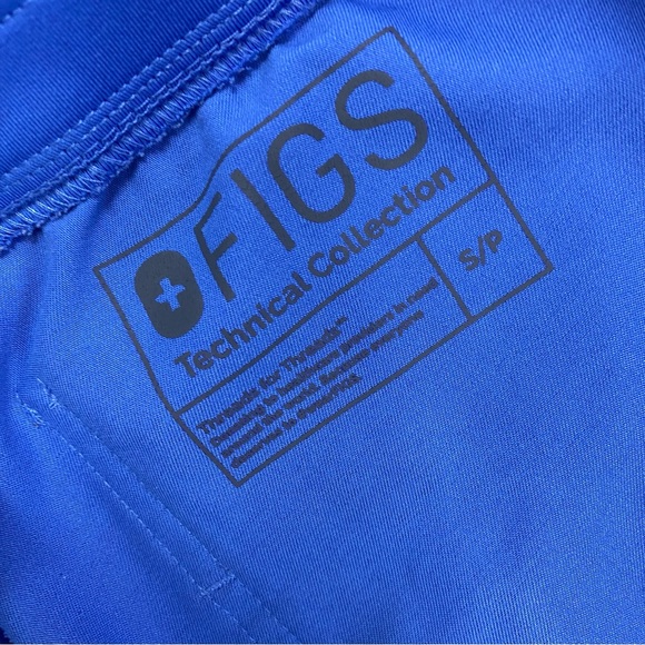 Figs blue scrub pants size S - Picture 9 of 9